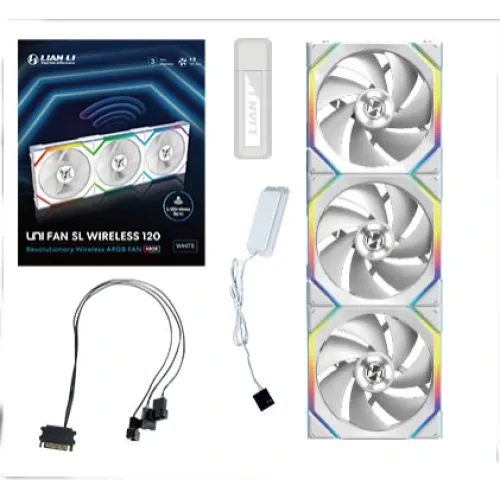 Lian Li UNI Fan SL Wireless 120 ARGB Cabinet Fan Triple Pack  Microcenter India