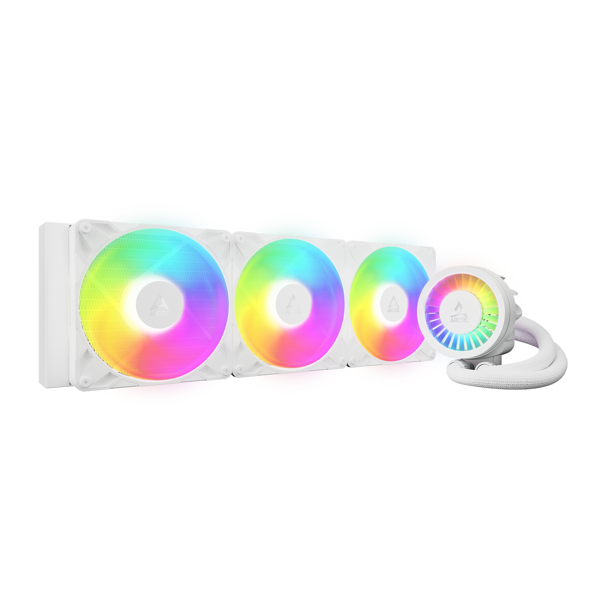 ARCTIC Liquid Freezer III Pro 420 A-RGB AIO liquid cooler in white
