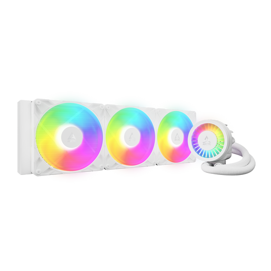 ARCTIC Liquid Freezer III Pro 420 A-RGB AIO liquid cooler in white