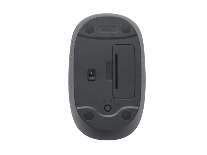 Logitech M196 Bluetooth Wireless Mouse Graphite  Microcenter India