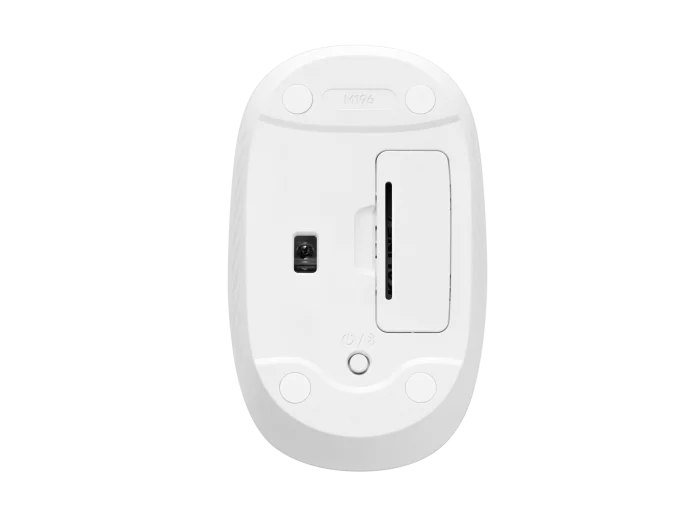 Logitech M196 Bluetooth Wireless Mouse White  Microcenter India