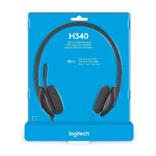 Logitech H340 USB Headset (H340HST) - Microcenter India.
