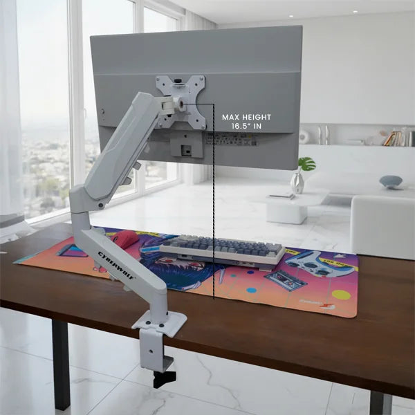 adjustable monitor stand for desk, height adjustable monitor stand, computer screen stand