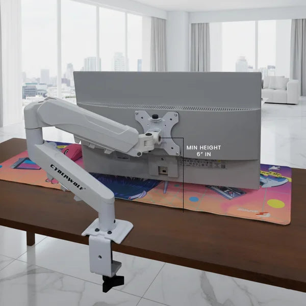 Cyberwolf Monitor Mount Gas Spring Table Stand  Microcenter India