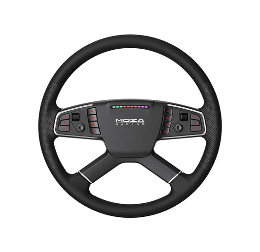 MOZA TSW truck steering wheel 400mm four spoke