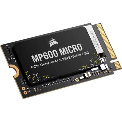 Corsair MP600 MICRO 2TB PCIe 4.0 Gen4 x4 NVMe M.2 2242 SSD - Microcenter India.