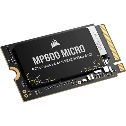 Corsair MP600 MICRO 2TB PCIe 4.0 Gen4 x4 NVMe M.2 2242 SSD - Microcenter India.