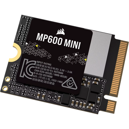 Corsair MP600 MINI 2TB Gen4 PCIe x4 NVMe M.2 2230 SSD - Microcenter India.
