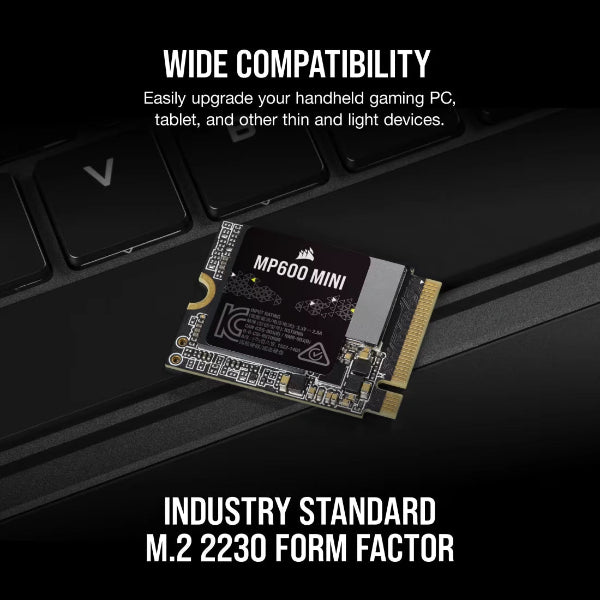 Corsair MP600 MINI 2TB Gen4 PCIe x4 NVMe M.2 2230 SSD - Microcenter India.
