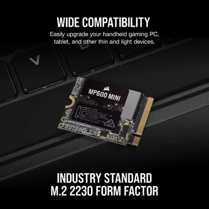 Corsair MP600 MINI 2TB Gen4 PCIe x4 NVMe M.2 2230 SSD - Microcenter India.
