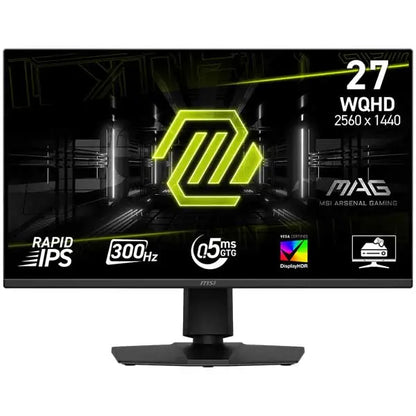 MSI Gaming Monitor MAG 275QF X30 27 Inch WQHD 300Hz - Microcenter India.