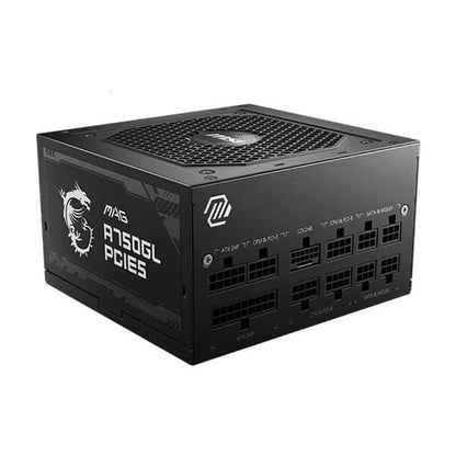 MSI MAG A750GL PCIE5 ATX 3.0 750 Watt 80 Plus Gold SMPS  Microcenter India