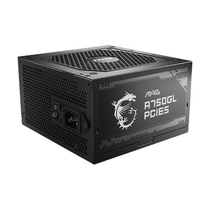 MSI MAG A750GL PCIE5 ATX 3.0 750 Watt 80 Plus Gold SMPS  Microcenter India