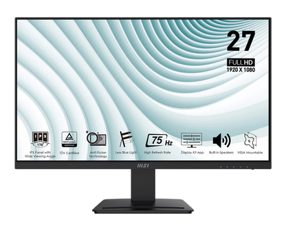 MSI PRO MP273 27 Inch Monitor 