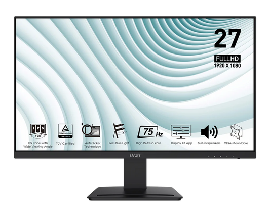 MSI PRO MP273 27 Inch Monitor  Microcenter India