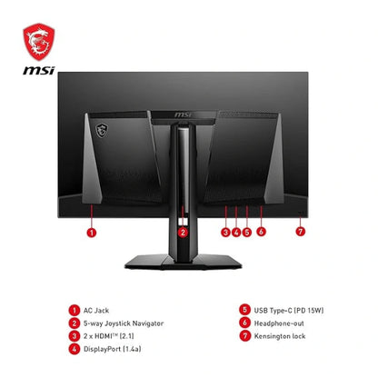 MSI MAG 321UPX 32" QD-OLED 4K Gaming Monitor - Microcenter India.