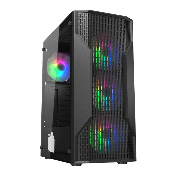 Cougar MX110 RGB Mid Tower Case - Microcenter India.