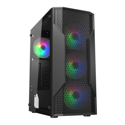 Cougar MX110 RGB Mid Tower Case - Microcenter India.