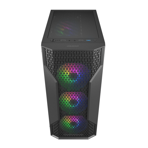 Cougar MX110 RGB Mid Tower Case - Microcenter India.