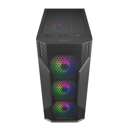 Cougar MX110 RGB Mid Tower Case - Microcenter India.