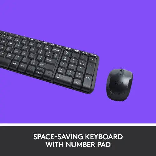 Logitech MK220 Compact Wireless Keyboard and Mouse Combo for Windows - Microcenter India.
