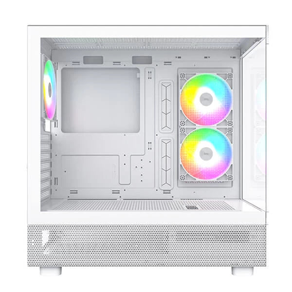 Montech XR Mid-Tower ATX Cabinet White  Microcenter India