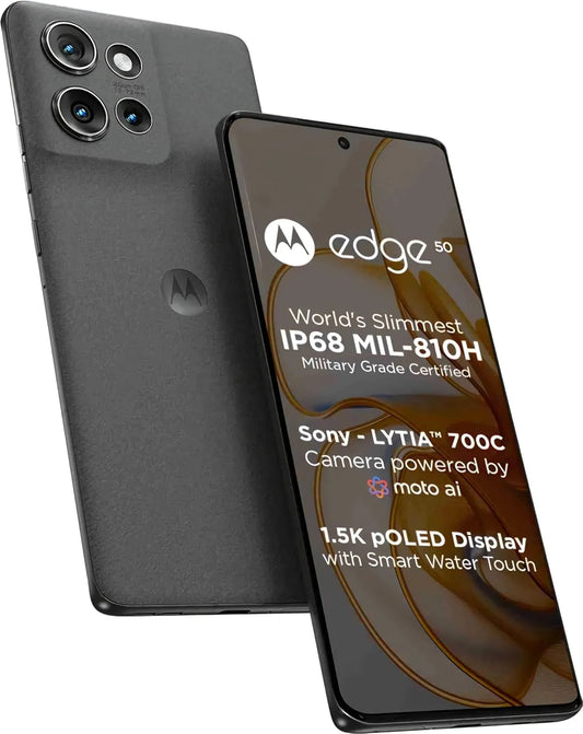 Motorola Edge 50 5G Koala Grey 8GB RAM 256GB Storage  Microcenter India
