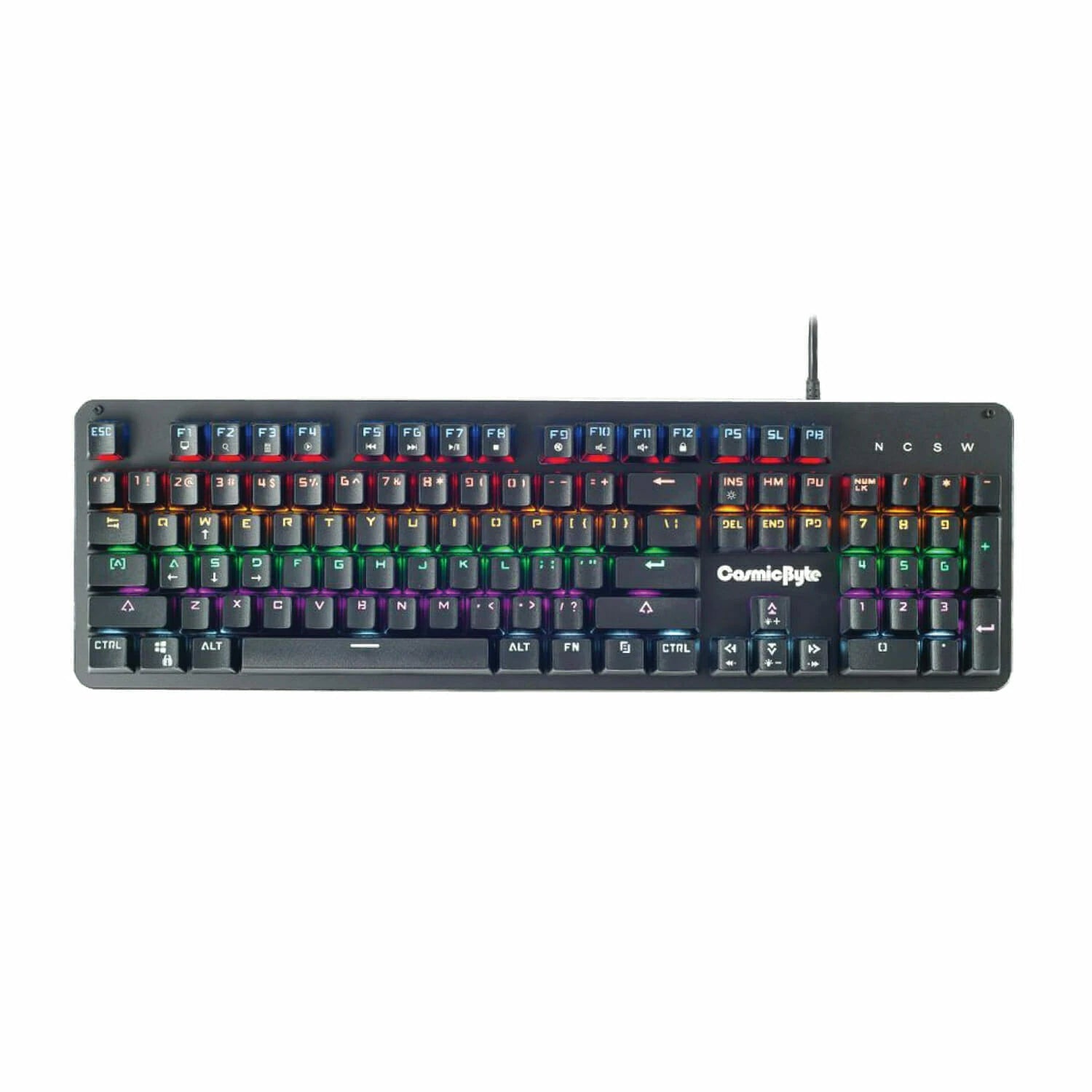 Cosmic Byte Neon Mechanical Gaming Keyboard CB-GK-12  Microcenter India