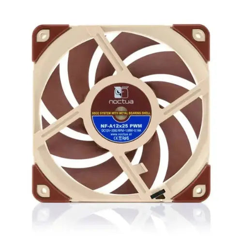 Noctua NF-A12x25 PWM 120mm Fan – Quiet Performance - Microcenter India.