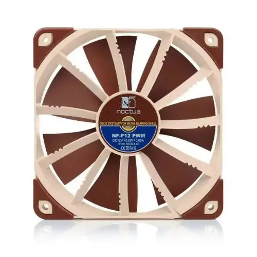 Noctua NF-F12 PWM 120mm High-Performance Cabinet Fan - Microcenter India.