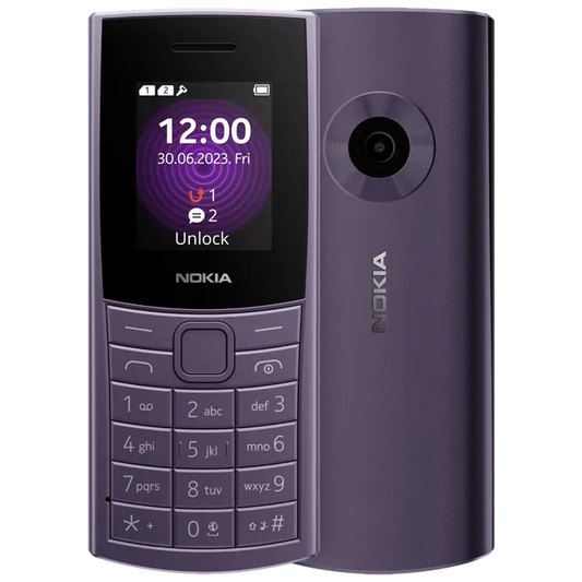 NOKIA 110 Arctic Purple 48MB Dual SIM  Microcenter India