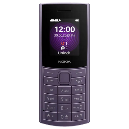 NOKIA 110 Arctic Purple 48MB Dual SIM  Microcenter India