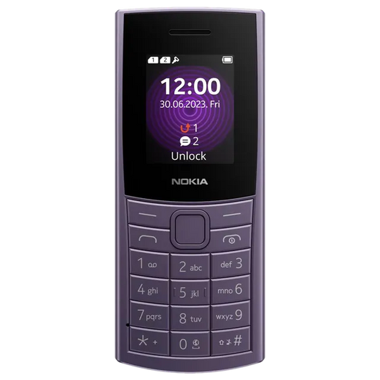 NOKIA 110 Arctic Purple 48MB Dual SIM  Microcenter India