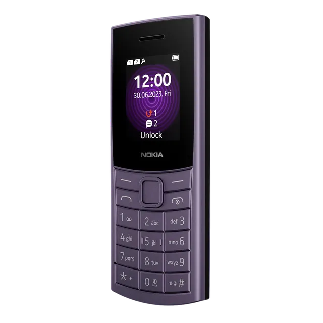 NOKIA 110 Arctic Purple 48MB Dual SIM  Microcenter India