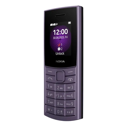 NOKIA 110 Arctic Purple 48MB Dual SIM  Microcenter India