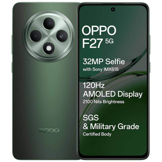 OPPO F27 5G Emerald Green 8GB RAM 128GB Storage  Microcenter India