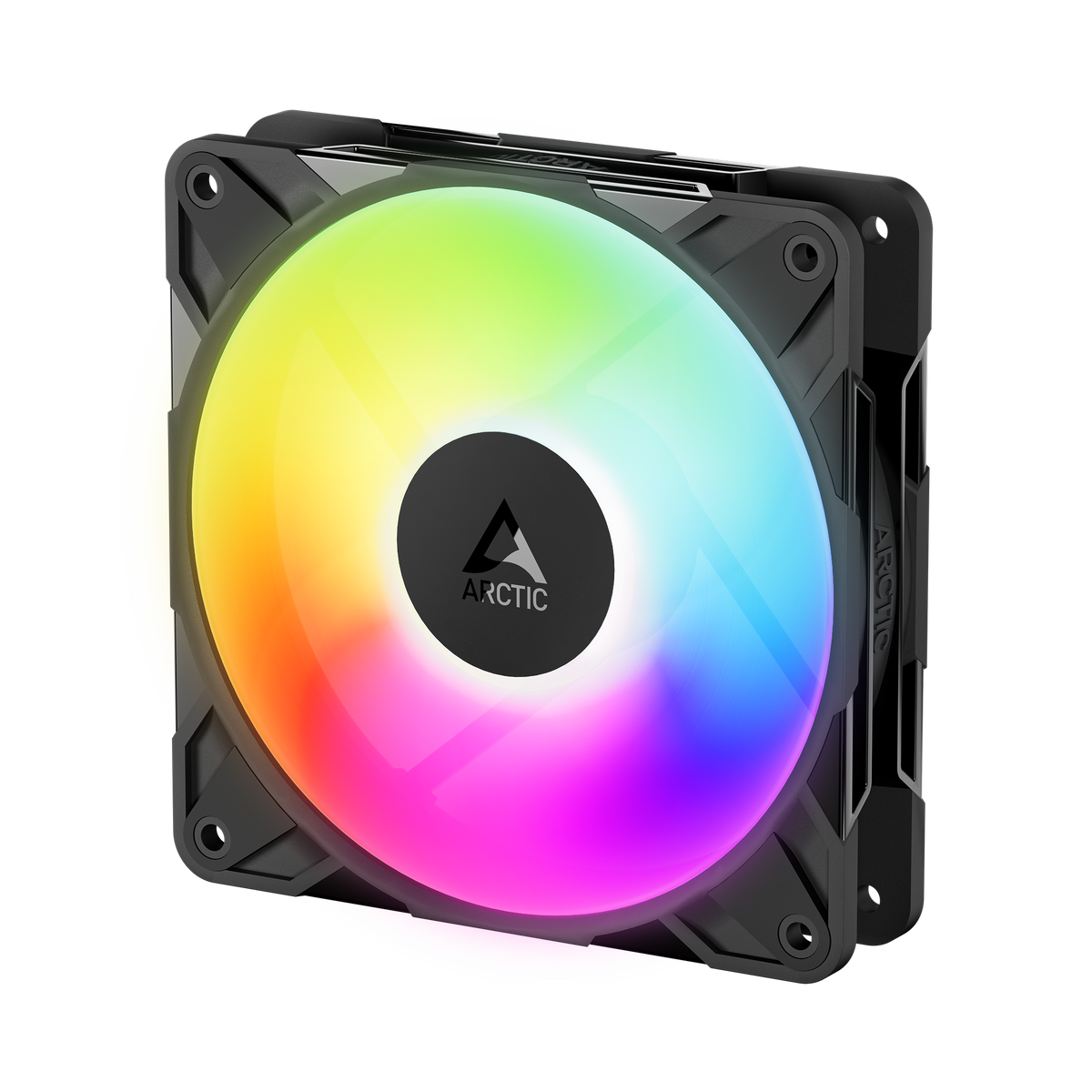 ARCTIC P12 Pro Reverse A-RGB 120mm PWM case fan in black