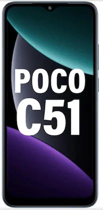 POCO C51 Royal Blue 6GB RAM 128GB Storage  Microcenter India