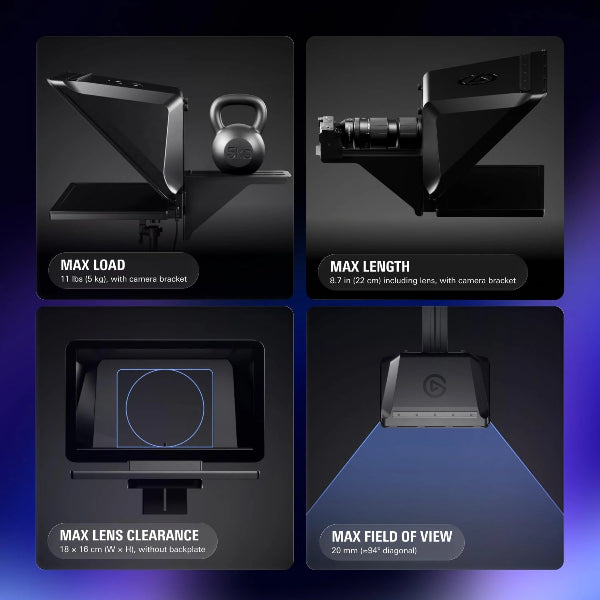 Elgato Prompter XL Teleprompter for Content Creation - Microcenter 
ndia.