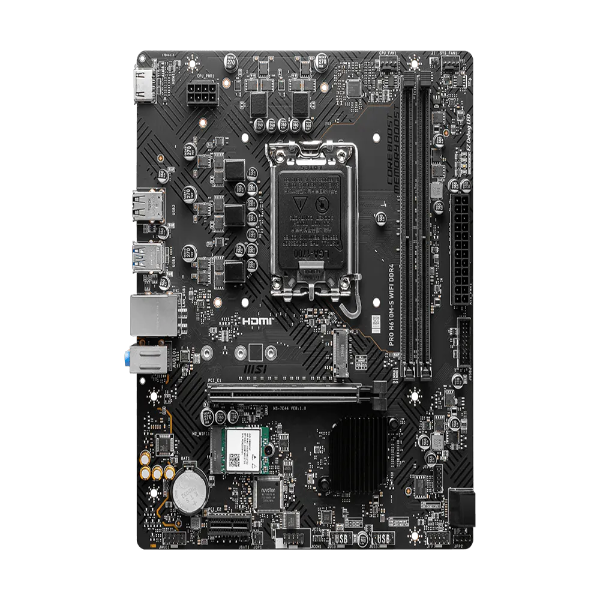 MSI PRO H610M S WIFI DDR4 M ATX Motherboard - Microcenter India.