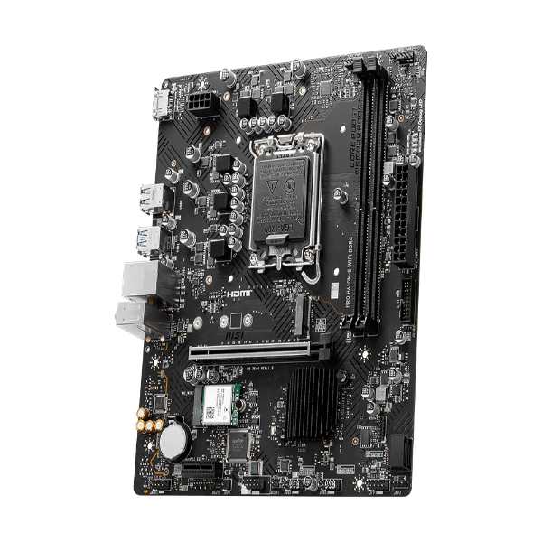 MSI PRO H610M S WIFI DDR4 M ATX Motherboard - Microcenter India.