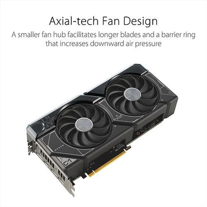 ASUS Dual GeForce RTX 4070 OC Edition 12GB GDDR6X Graphic Card