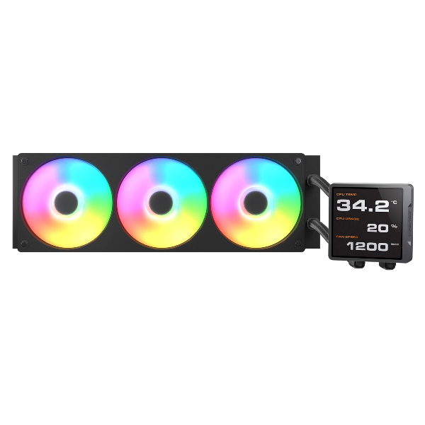Cougar POSEIDON VISTEK PRO ARGB 360 Liquid Cooler - Microcenter India.