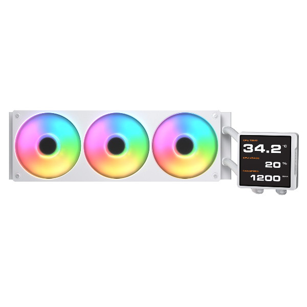 Cougar POSEIDON VISTEK PRO ARGB 360 Liquid Cooler - Microcenter India.
