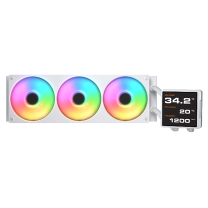 Cougar POSEIDON VISTEK PRO ARGB 360 Liquid Cooler - Microcenter India.