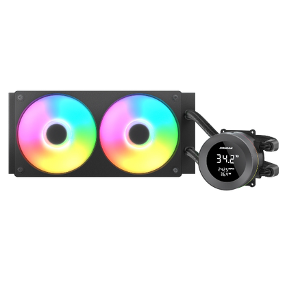 Cougar POSEIDON VISTEK ARGB 240 Liquid Cooler - Microcenter India.
