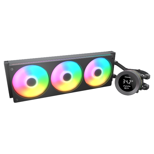 Cougar POSEIDON VISTEK ARGB 360 Liquid Cooler - Microcenter India.