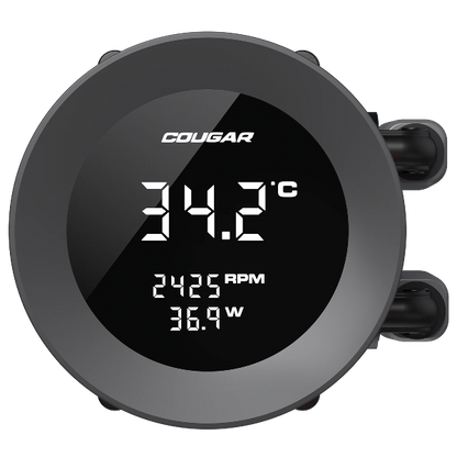Cougar POSEIDON VISTEK ARGB 240 Liquid Cooler - Microcenter India.