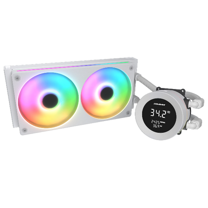 Cougar POSEIDON VISTEK ARGB 240 Liquid Cooler - Microcenter India.
