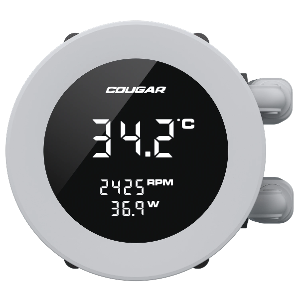 Cougar POSEIDON VISTEK ARGB 240 Liquid Cooler - Microcenter India.